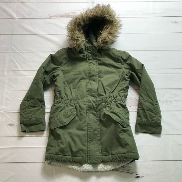 GAP Jackets & Coats Gap Army Green Hooded Anorak Utility Jacket Poshmark